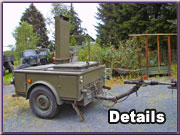 Militäranhänger Militär-Feldküche