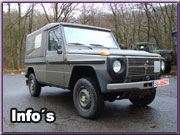 Armeefahrzeuge Mercedes 230GE Mil