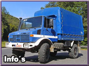 Behördenfahrzeug Unimog 1300L THW