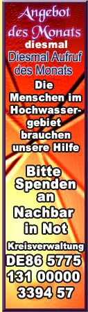 Angebot des Monats